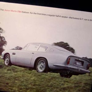 Aston Martin DB6 Brochure 1965