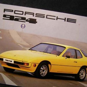 Porsche 924 Brochure 1977