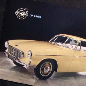Volvo P1800 Brochure 1960