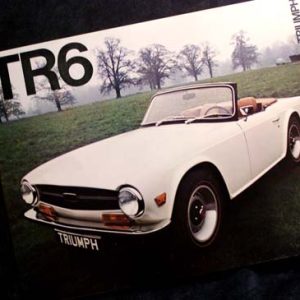 Triumph TR6 Brochure 1971