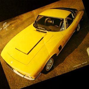 Iso Grifo 7 Ltr Brochure 1968